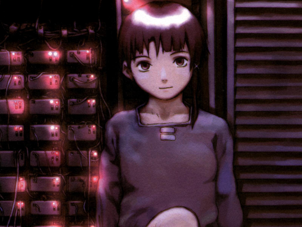 Anime picture 1600x1200 with serial experiments lain iwakura lain abe yoshitoshi computer tagme