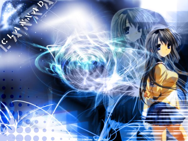 Anime picture 1600x1200 with clannad key (studio) sakagami tomoyo abstract tagme