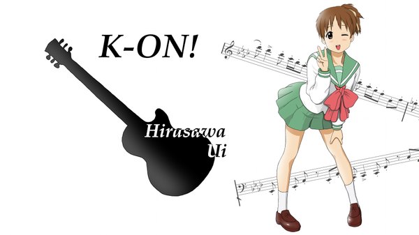 Anime picture 1920x1080 with k-on! kyoto animation hirasawa ui highres wide image