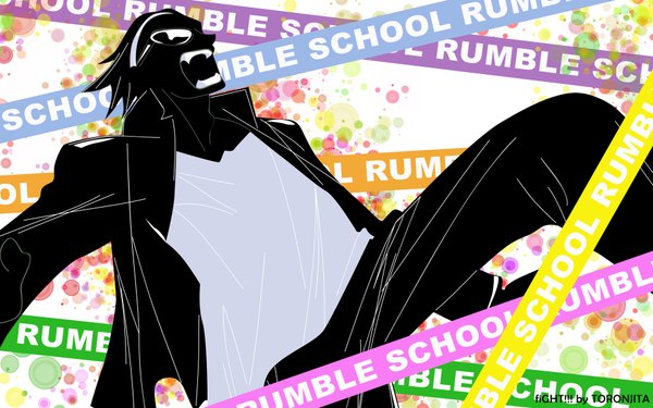 Anime picture 1920x1200 with school rumble harima kenji highres wide image