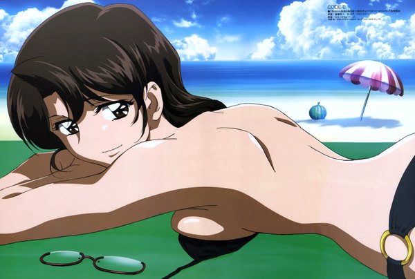 Anime picture 5931x4000 with code-e highres light erotic tagme