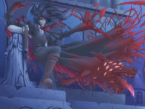 Anime picture 1280x960 with hellsing tagme