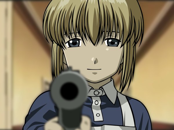 Anime picture 1600x1200 with gunslinger girl madhouse rico tagme