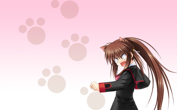 Anime picture 1920x1200 with little busters! key (studio) natsume rin highres wide image girl