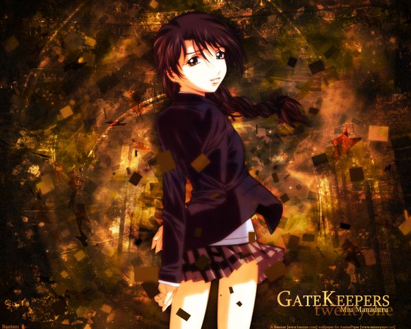 Anime picture 1280x1024 with girl tagme gatekeepers 21