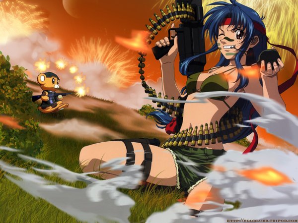 Anime picture 1280x960 with full metal panic! gonzo tagme