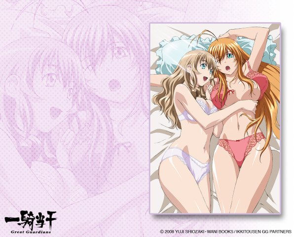 Anime picture 1280x1024 with ikkitousen light erotic tagme