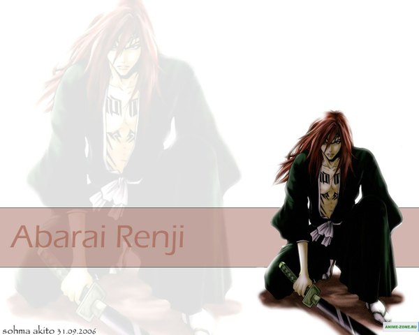 Anime picture 1280x1024 with bleach studio pierrot abarai renji boy tagme