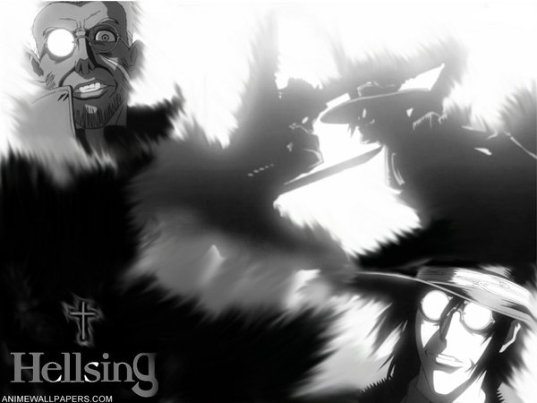 Anime picture 1024x768 with hellsing alexander anderson tagme