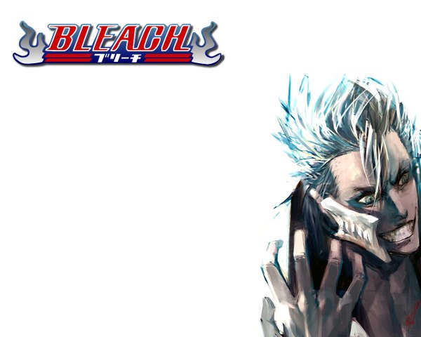 Anime picture 1280x1024 with bleach studio pierrot grimmjow jeagerjaques white background espada