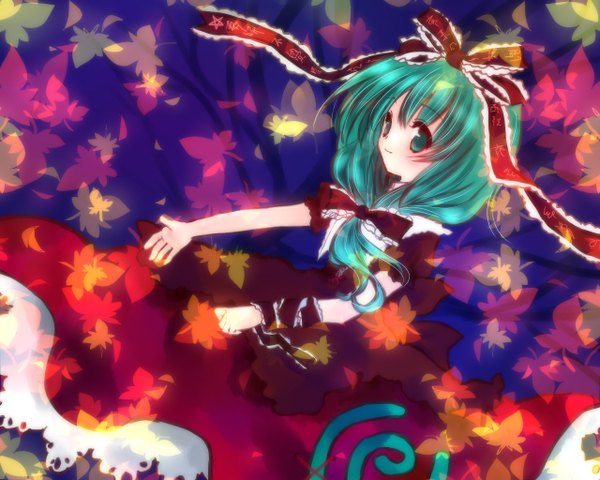 Anime-Bild 1280x1024 mit touhou kagiyama hina girl tagme