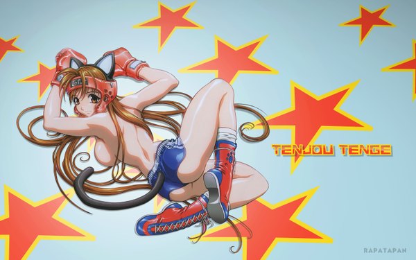 Anime picture 1440x900 with tenjou tenge natsume aya light erotic wide image