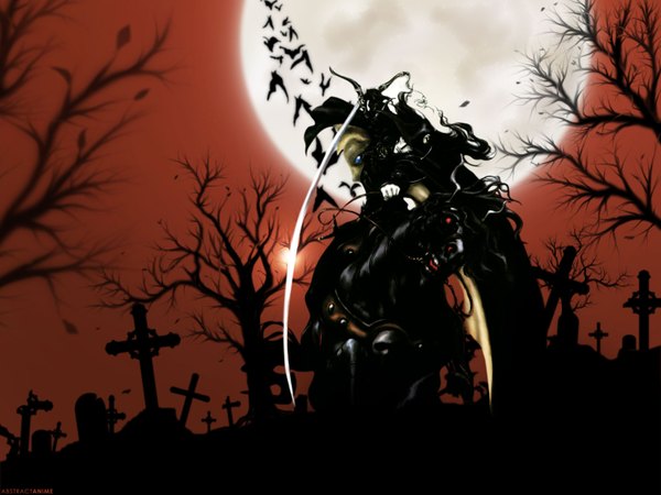 Anime picture 1600x1200 with vampire hunter d d (vampire hunter d) tagme