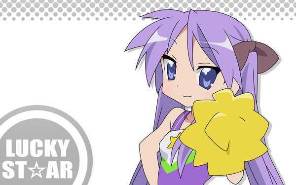 Anime picture 1920x1200 with lucky star kyoto animation hiiragi kagami highres wide image cheerleader girl