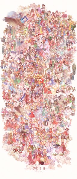 Anime-Bild 3000x7004 mit to heart forbidden scrollery eastern and little nature deity silent sinner in blue touhou sangetsusei touhou touhou (pc-98) the embodiment of scarlet devil touhou hisoutensoku imperishable night perfect cherry blossom mountain of faith legacy of lunatic kingdom phantasmagoria of flower view undefined fantastic object immaterial and missing power wild and horned hermit scarlet weather rhapsody ten desires wily beast and weakest creature