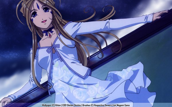 Anime picture 1920x1200 with aa megami-sama anime international company belldandy highres wide image tagme