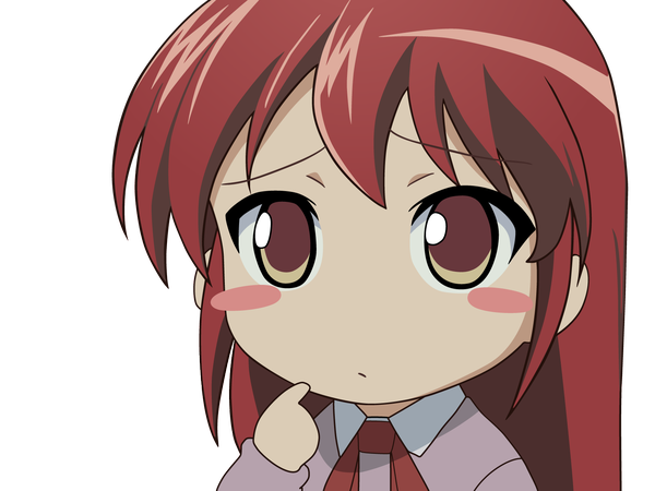 Anime picture 1600x1200 with shakugan no shana j.c. staff shana transparent background chibi vector