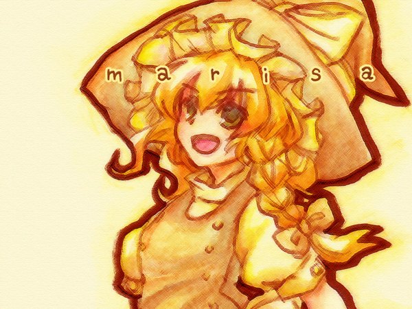 Anime picture 1024x768 with touhou kirisame marisa girl tagme