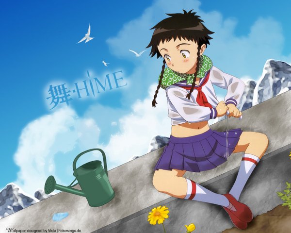 Anime picture 1280x1024 with mai hime sunrise (studio) minagi mikoto tagme