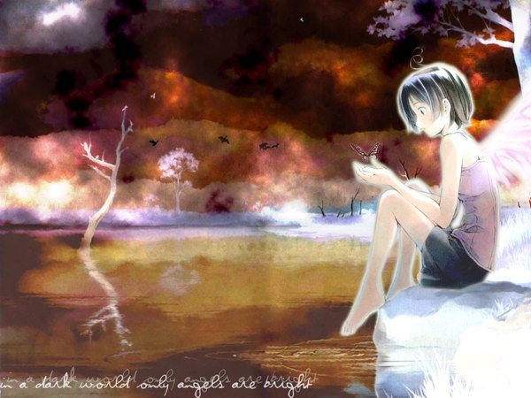 Anime picture 1600x1200 with mahou tsukai ni taisetsu na koto j.c. staff kikuchi yume yoshizuki kumichi tagme