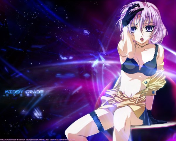 Anime picture 1280x1024 with kiddy grade gonzo gotoh keiji light erotic dvergr