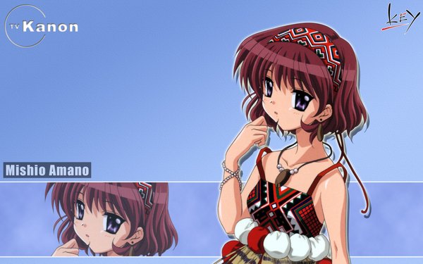 Anime picture 1920x1200 with kanon key (studio) amano mishio highres wide image girl