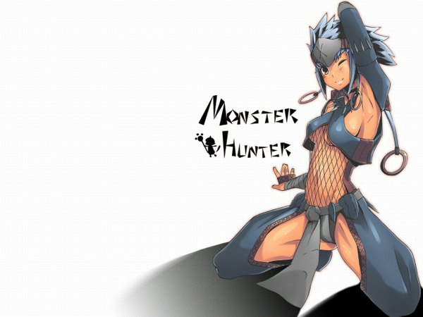 Anime picture 1280x960 with monster hunter yukari (konekonekozou) light erotic armpit (armpits) naruga kuruga naruga