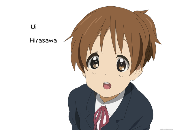 Anime picture 1600x1200 with k-on! kyoto animation hirasawa ui transparent background vector