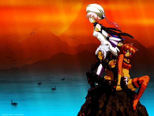 Anime picture 1600x1200 with .hack// haseo atoli tabby tagme