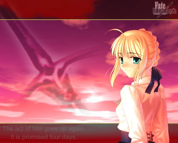 Anime picture 1280x1024 with fate (series) fate/stay night studio deen type-moon artoria pendragon (all) saber