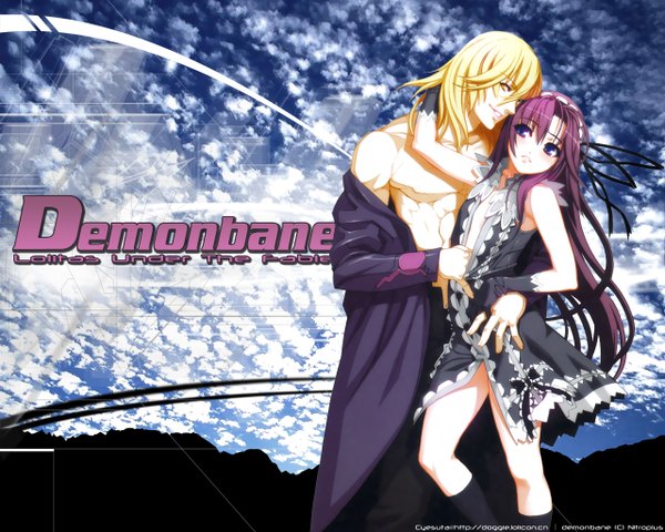 Anime picture 1280x1024 with demonbane nitroplus etheldreda master therion light erotic