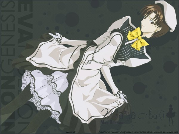 Anime picture 1600x1200 with neon genesis evangelion gainax ibuki maya fukano youichi single girl
