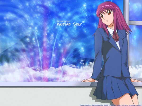 Anime picture 1280x960 with kaleido star gonzo naegino sora tagme