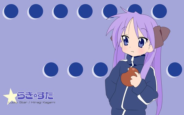 Anime picture 1680x1050 with lucky star kyoto animation hiiragi kagami wide image girl uniform gym uniform