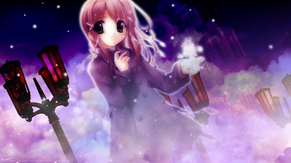 Anime picture 1600x900 with aquarian age goto nao wide image girl