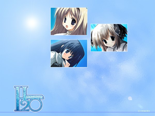 Anime picture 1024x768 with h2o footprints in the sand zexcs tagme