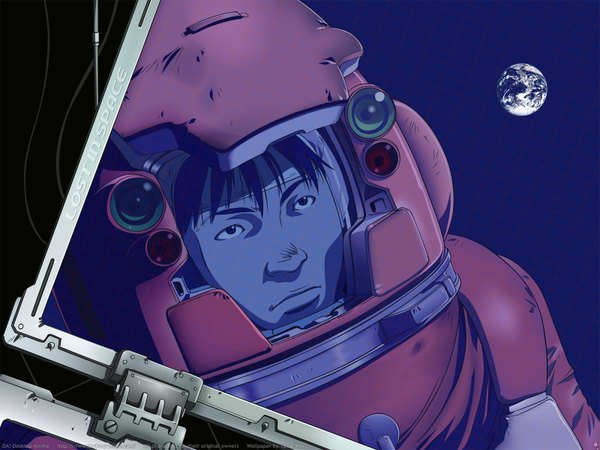 Anime picture 1600x1200 with planetes tama-neko tagme hoshino hachirouta