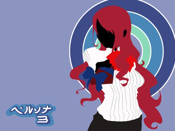 Anime picture 1600x1200 with persona 3 persona eu03 highres red hair crossover feel the magic