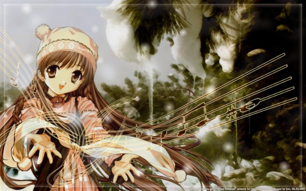 Anime picture 1920x1200 with sister princess zexcs karen (sister princess) tenhiro naoto highres wide image music soft beauty