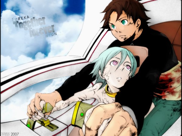 Anime picture 1600x1200 with eureka seven studio bones tagme