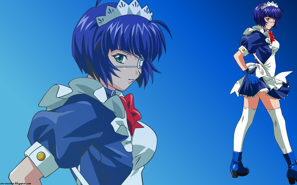 Anime picture 1920x1200 with ikkitousen ryomou shimei highres wide image