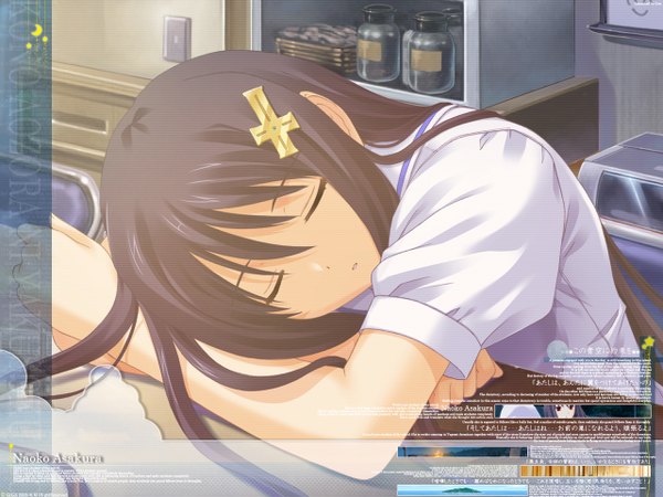 Anime picture 1280x960 with nekonyan sleeping tagme