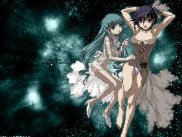 Anime picture 1024x768 with kiddy grade gonzo eclair (kiddy grade) lumiere light erotic