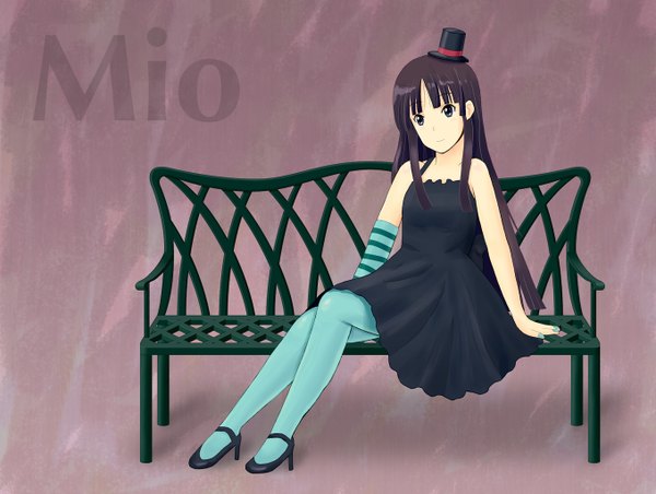 Anime picture 1358x1024 with k-on! kyoto animation akiyama mio tagme