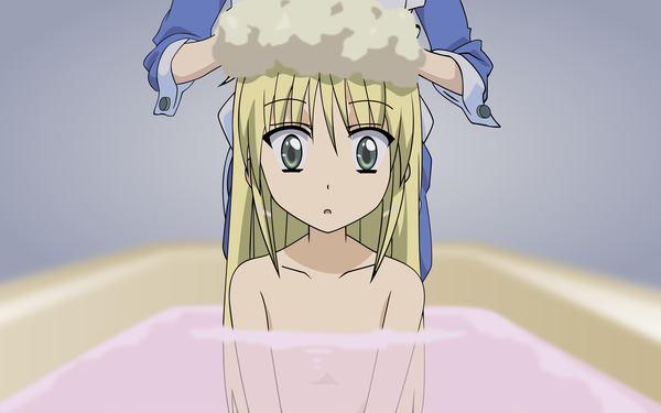 Anime picture 2560x1600 with hayate no gotoku! sanzenin nagi highres light erotic wide image bath