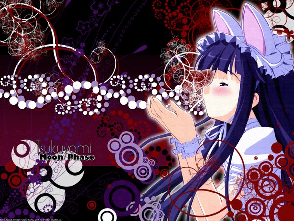 Anime picture 1600x1200 with tsukuyomi moon phase tagme