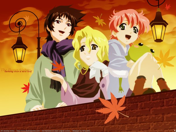 Anime picture 1600x1200 with read or die j.c. staff anita king michelle cheung maggie mui vector autumn