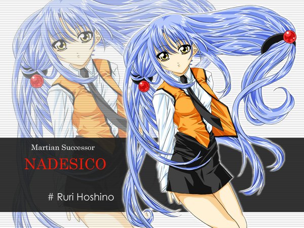 Anime picture 1024x768 with martian successor nadesico xebec hoshino ruri wallpaper tagme