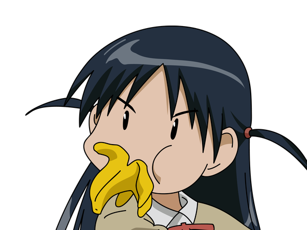 Anime picture 1600x1200 with school rumble tsukamoto tenma transparent background vector fruit banana