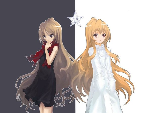 Anime picture 1024x768 with toradora j.c. staff aisaka taiga jpeg artifacts tagme